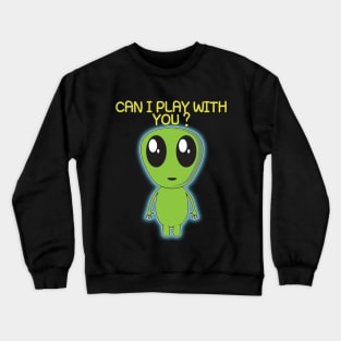 baby alien Crewneck Sweatshirt